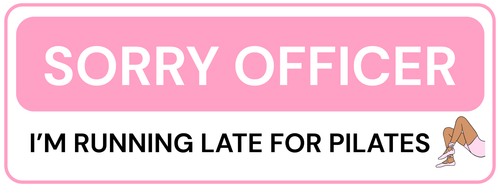 Pilates bumper sticker